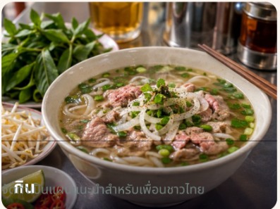 ภาพประกอบ / ảnh minh họa Phở Nhất Vị
